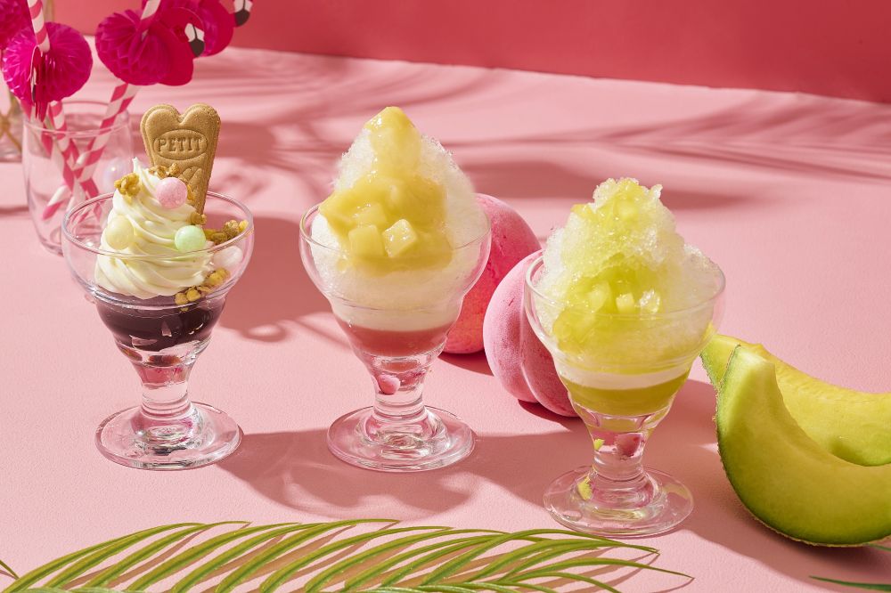 「ピーチ＆メロン Meets ハーゲンダッツ」イメージ