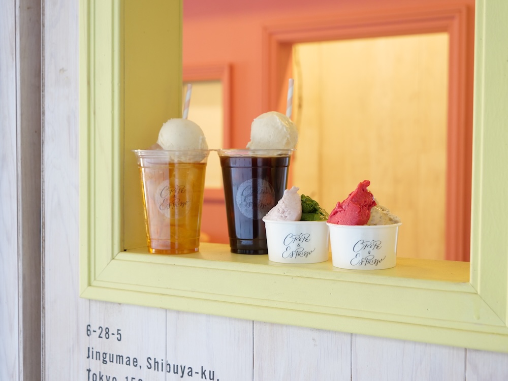 「クレープとエスプレッソとジェラートと」イメージ