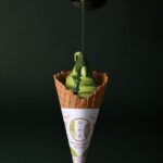 「抹茶ショコラソフトクリーム」税込み750円