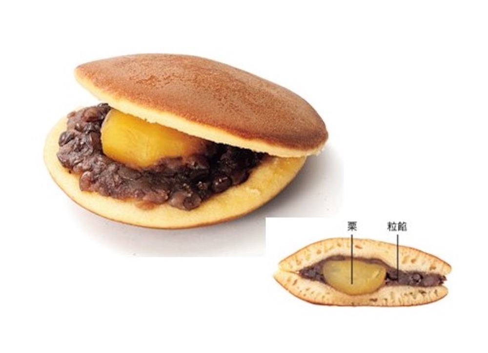「丸三老舗」の「どら丸（栗）」378円