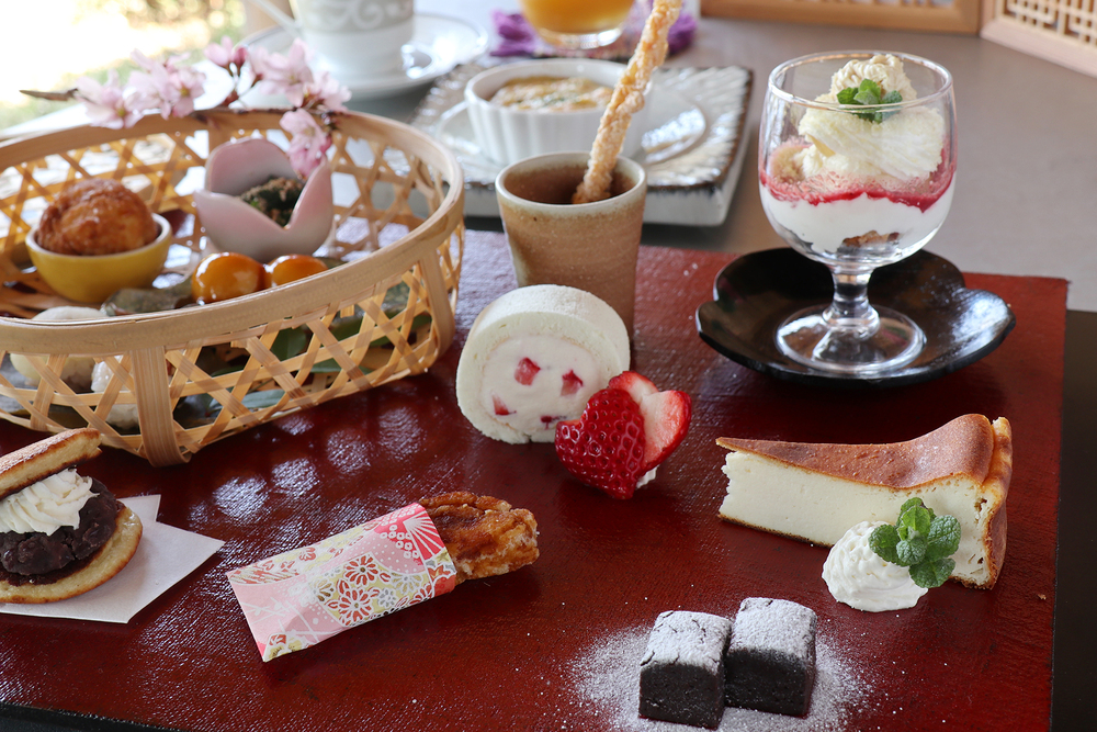 「ゆばと豆腐の『和〜なごみ〜アフタヌーンティー』」イメージ