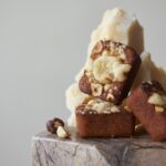 名古屋栄店限定「焼きたて CREAMY BAKED CHEESECAKE Caramel Hazelnut」税込み486円