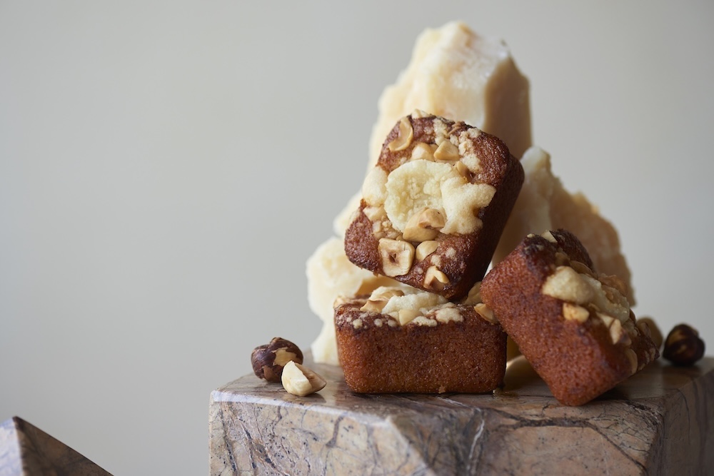 名古屋栄店限定「焼きたて CREAMY BAKED CHEESECAKE Caramel Hazelnut」税込み486円