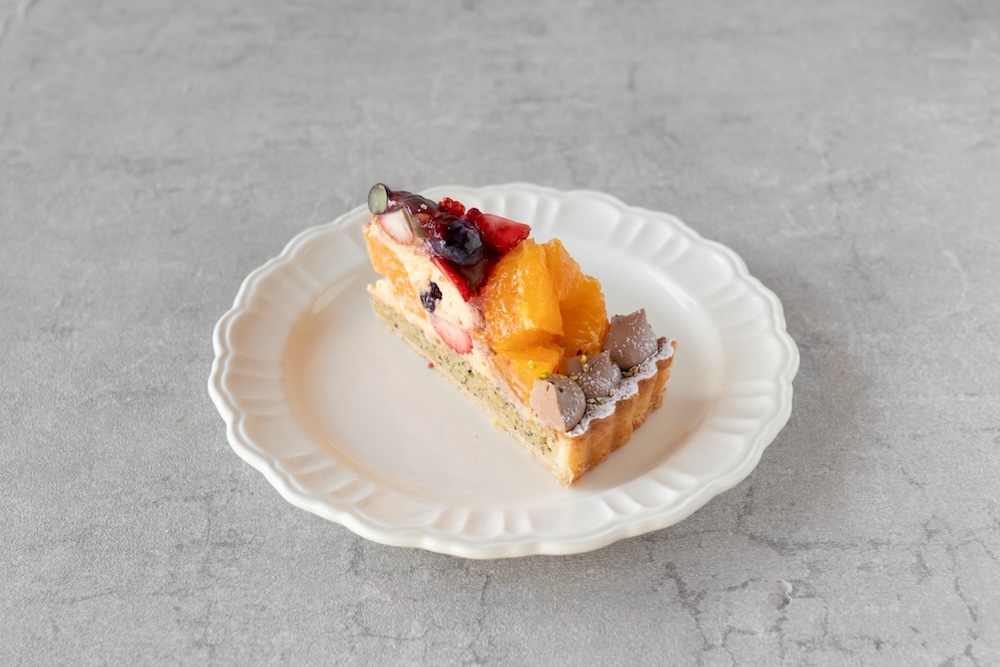 「デコポンとミックスベリーのタルト」イメージ