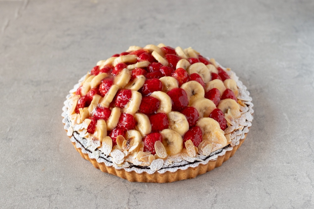 「いちごとバナナのタルト」イメージ