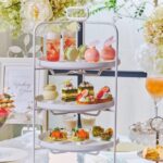 「白金迎賓館 アートグレイスクラブ」にて販売される「初夏のいちごと抹茶アフタヌーンティー」イメージ