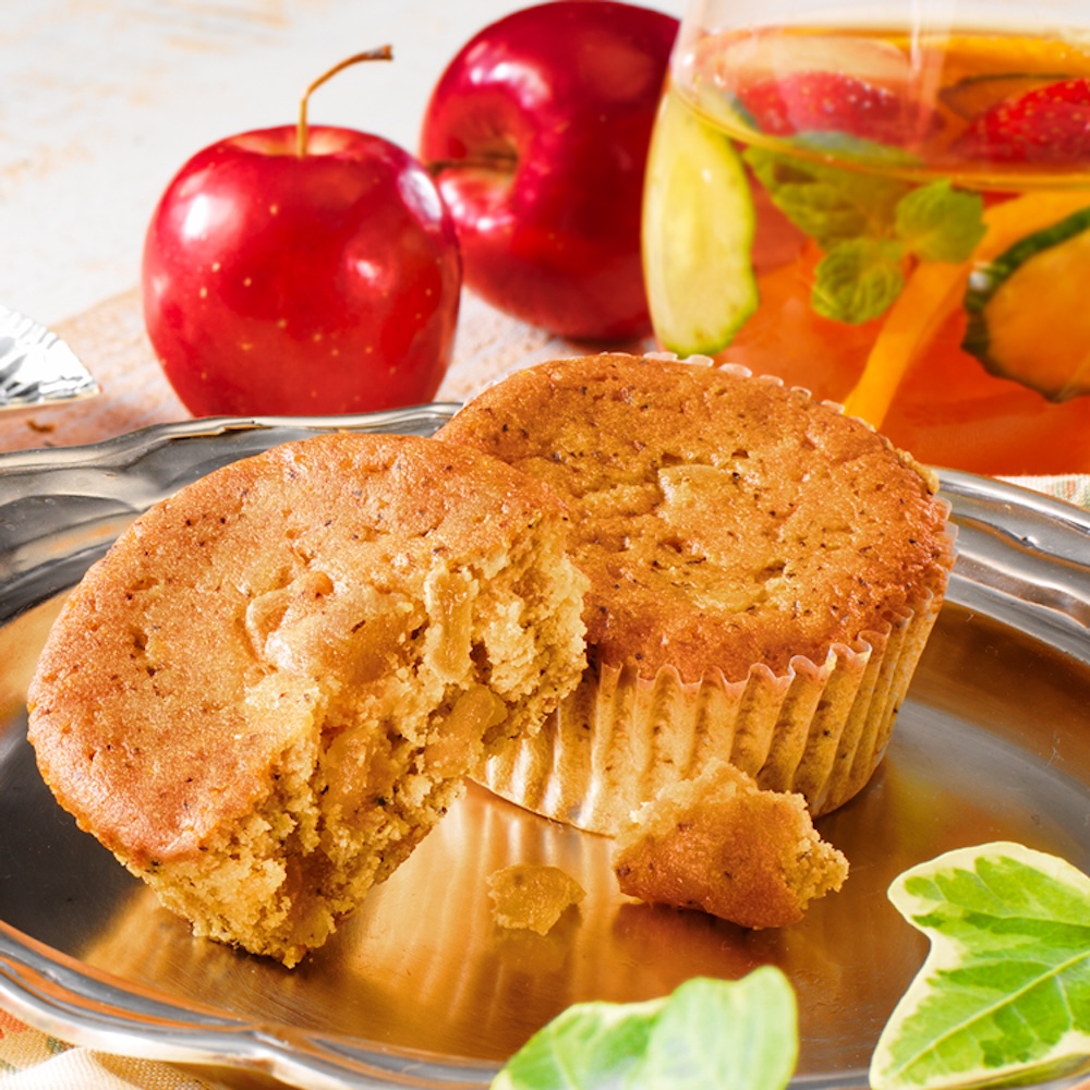 「紅茶とりんごのプチケーキ」4個入り・税込み1,188円