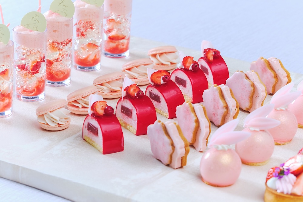 「桜色のストロベリーアフタヌーンティー」イメージ