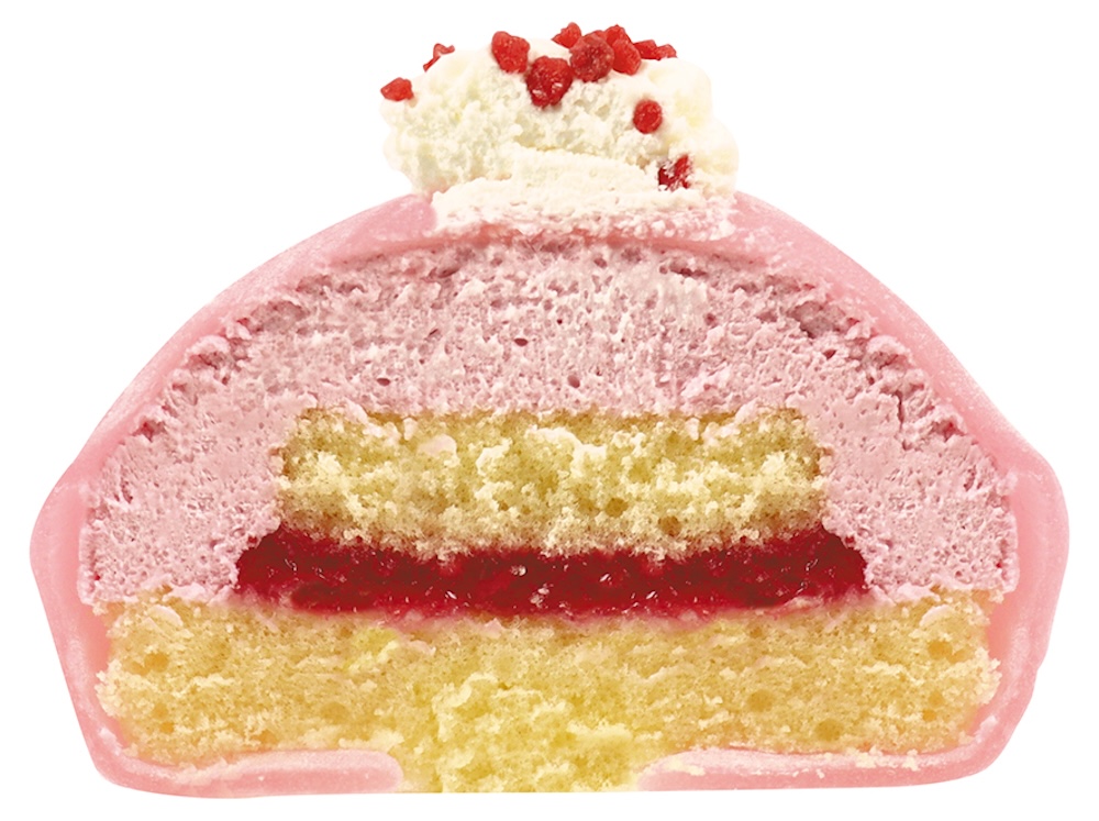 「マンスリーシーズン ドリームストーリー～桜と苺のドームケーキ～」税込み745円