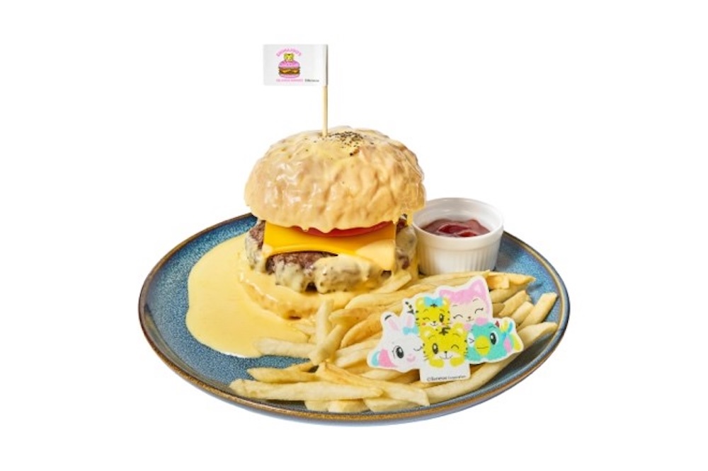 「チーズメルトバーガー ＆ Shimajiro」税込み2,145円(C)Benesse Corporation 1988-2026 / しまじろう