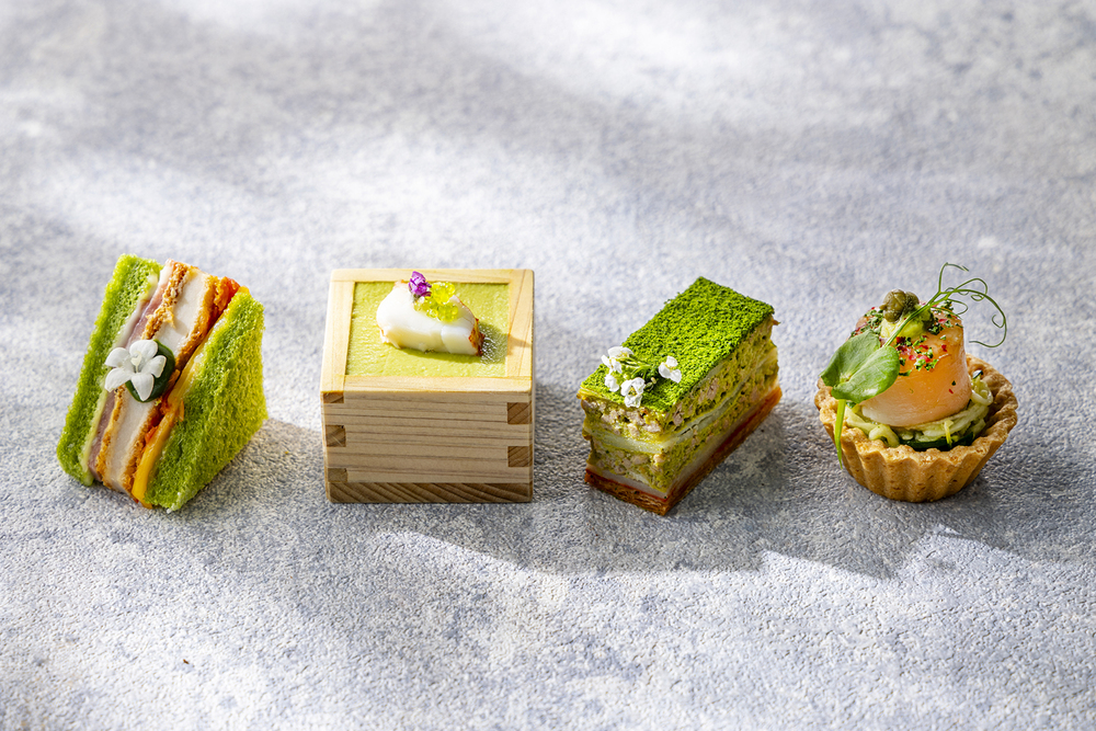 「抹茶と香りのアフタヌーンティー “ボタニカルガーデン”」イメージ