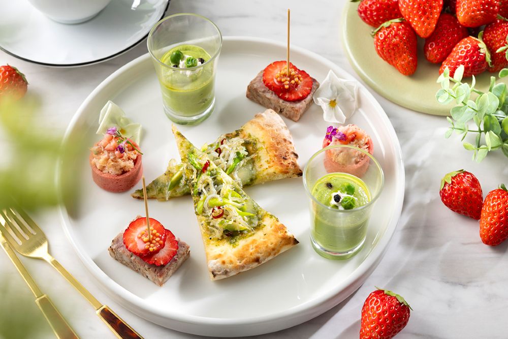 「ストロベリー＆抹茶アフタヌーンティー」イメージ