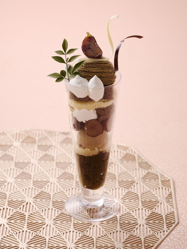 「森乃園ほうじ茶パフェ」イメージ