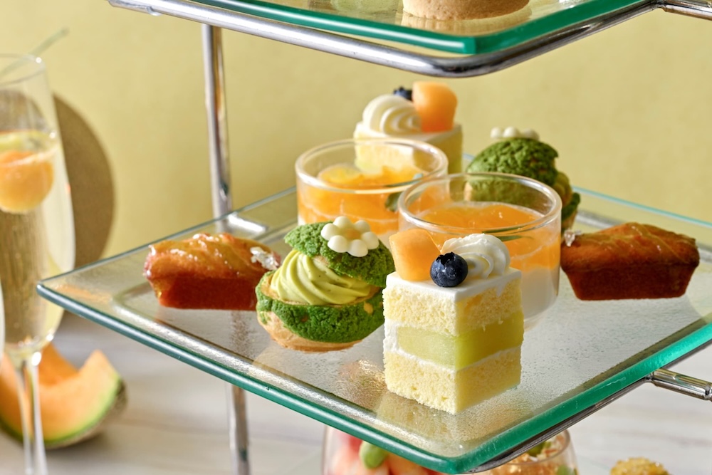 「メロンのアフタヌーンティー」イメージ