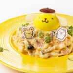 「ポムポムプリンのカルボナーラうどん」税込み1,950円(C)'26 SANRIO CO., LTD. APPR. NO. L665445