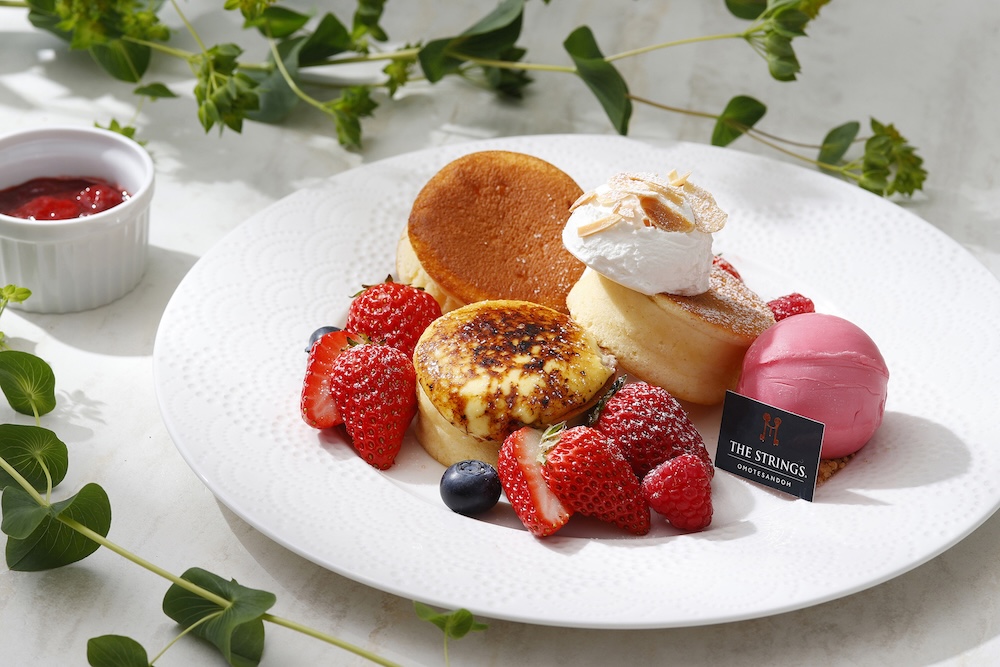 「いちごのトリプルリッチパンケーキ」イメージ