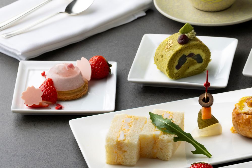 「マルノウチジカン 桜と抹茶のアフタヌーンティー」イメージ