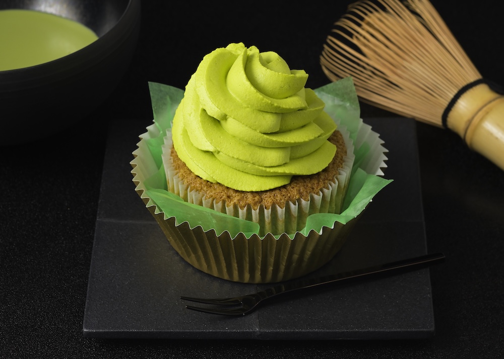 「抹茶のカップショート（抹茶カスタード入り）」イメージ