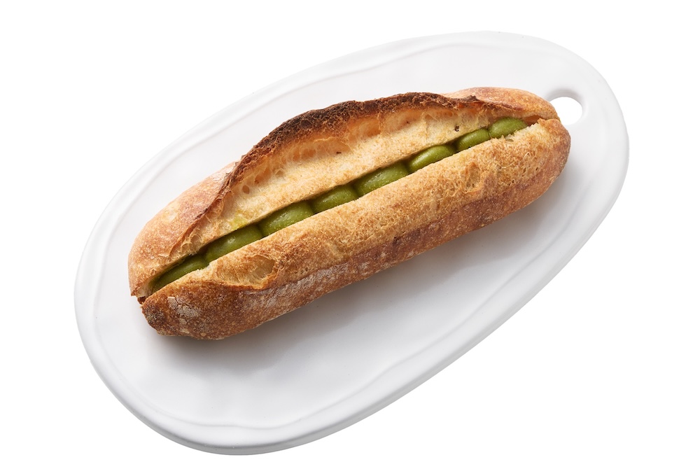 「エスプリ」のジェイアール名古屋タカシマヤ限定「抹茶ミルクフランス 」税込み417円