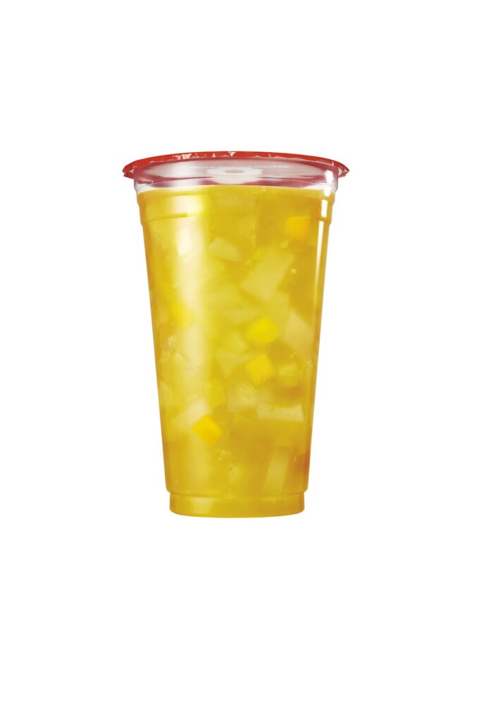 「ぷにゅんフングイフルーツティ パイン&マンゴー&パッションフルーツ」イメージ