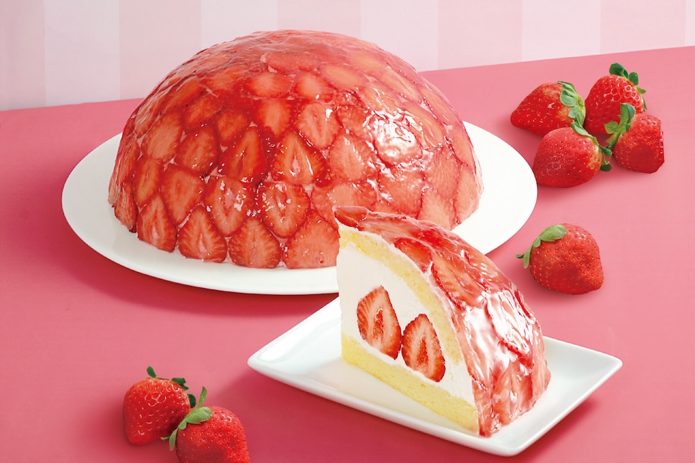 「あまおう苺のズコット」税込み1,050円〜