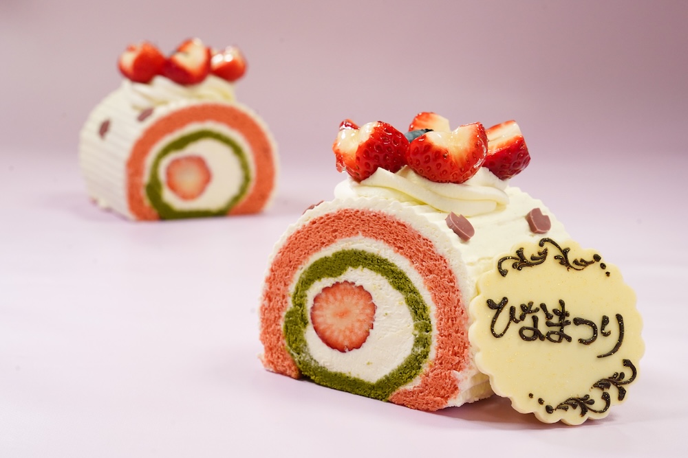 「ひな祭り いちごロール」イメージ