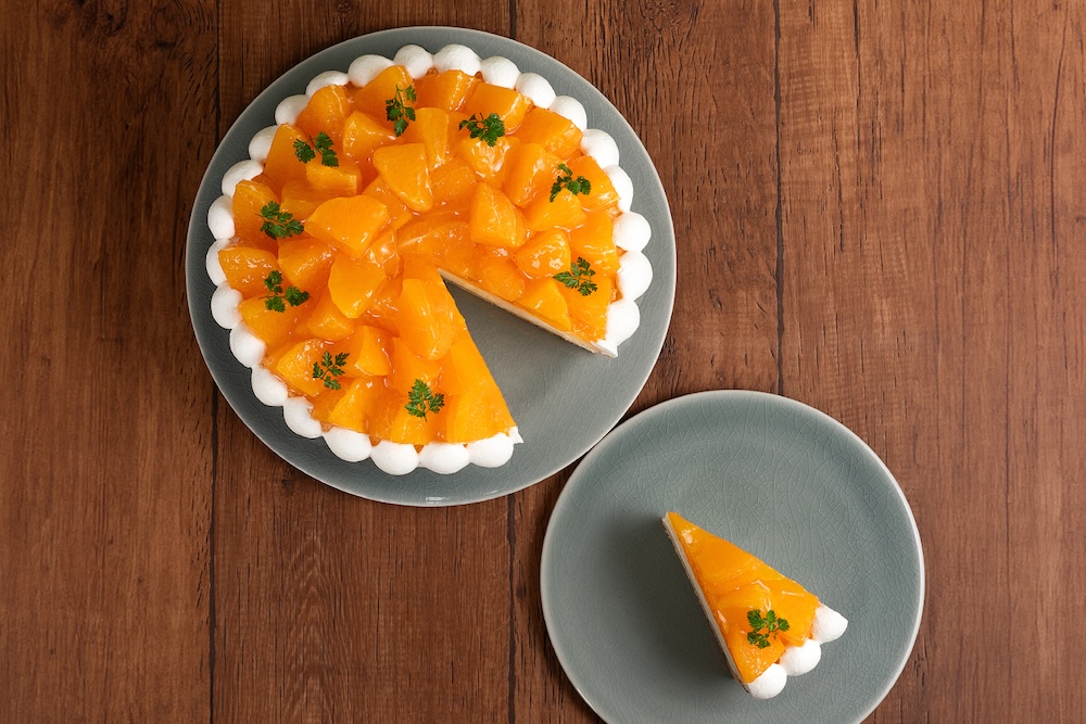 「鹿児島県産デコポンとマスカルポーネのタルト」イメージ