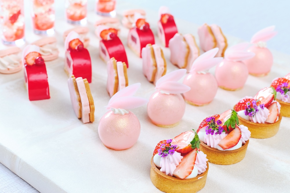 「桜色のストロベリーアフタヌーンティー」イメージ