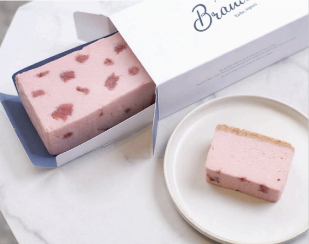 「タオカコーヒー」のジェイアール名古屋タカシマヤ先行販売「さくらチーズケーキ」税込み680円