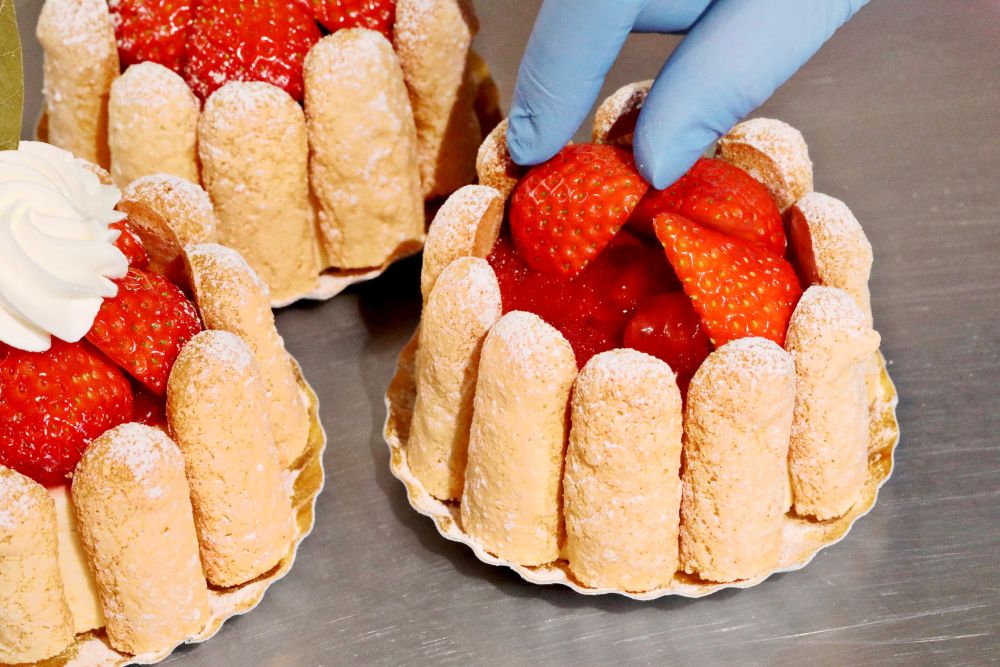 「苺のシャルロット」税込み680円