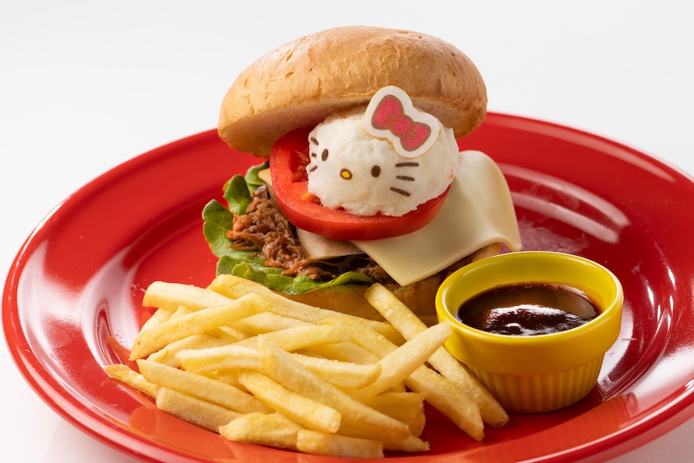 「ハローキティのバーガー」税込み1,980円(C)'26 SANRIO CO., LTD. APPR. NO. L665445