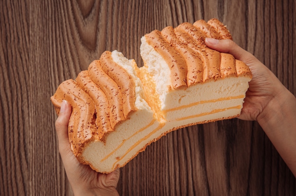 「贅沢濃厚キャラメルチーズカステラ」イメージ