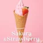 「いちごミルクソフト」税込み740円