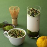 「柚子抹茶あずきラテ」ホット・アイスともに税込み680円