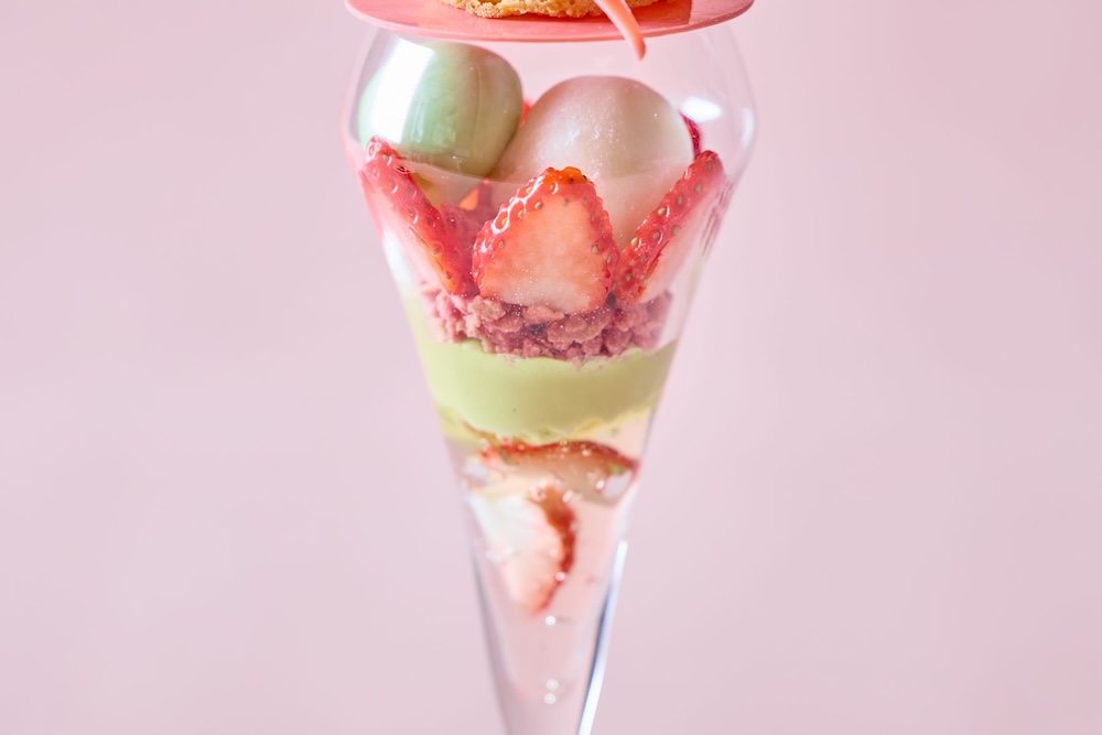 「大人のご褒美パフェ～いちご抹茶～」イメージ