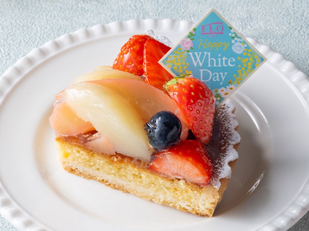 「苺と桃のタルト〜ダマンド〜」イメージ