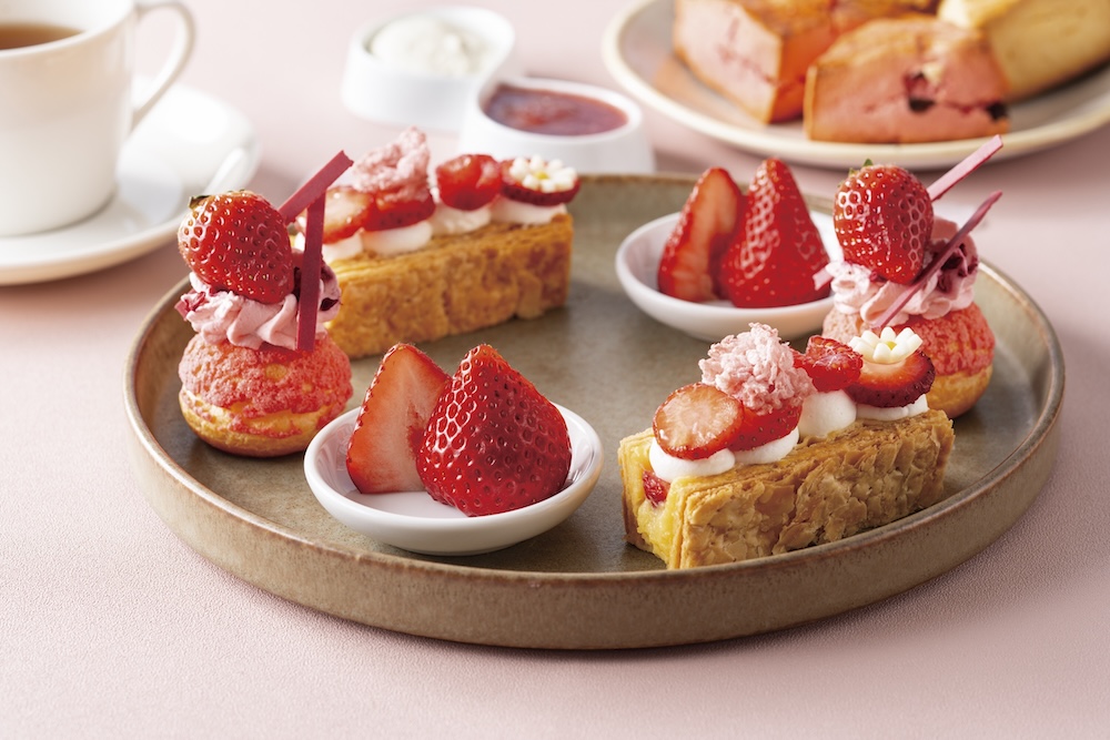 「こだわり苺の桜アフタヌーンティー 〜あまりん＆かおりん〜」イメージ