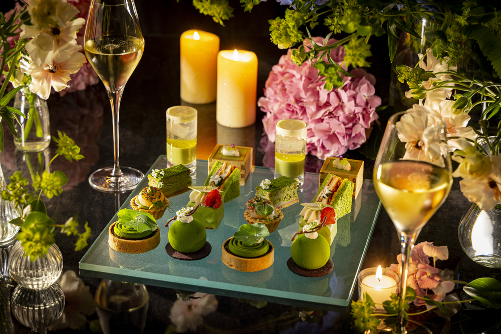 「抹茶と香りのナイトティー “ボタニカルガーデン”」税込み11,000円～（サービス料含む）