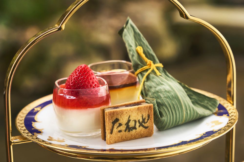 コラボレーションアフタヌーンティー「吉水八景」イメージ