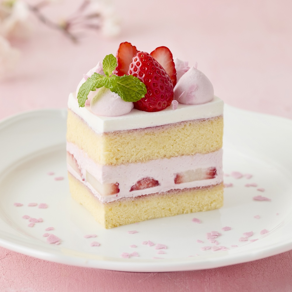 「さくらと苺のショートケーキ」イメージ