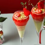 「ニューヨークラウンジ」にて販売される「完熟いちごとピスタチオのアフタヌーンティー」イメージ