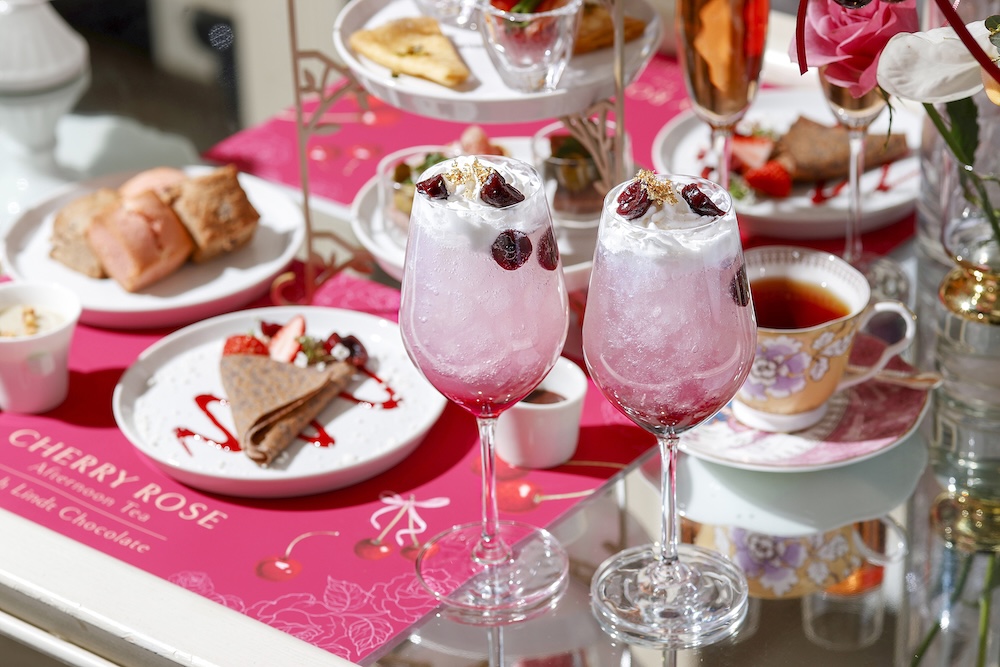 「チェリーローズアフタヌーンティー 」イメージ