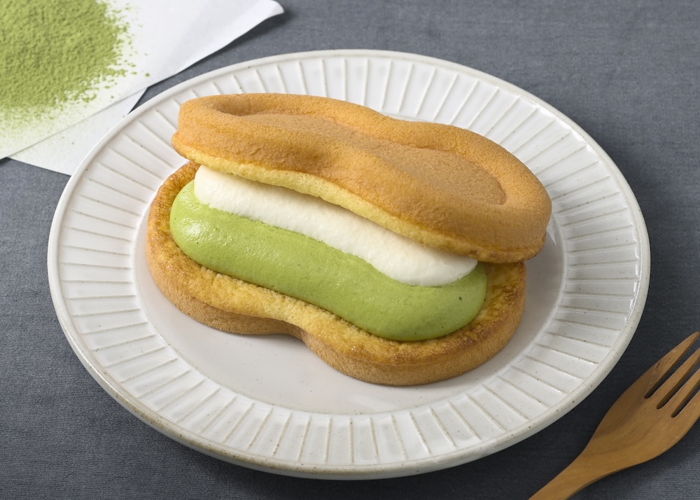 「スフレワッフル（宇治抹茶＆ミルク）」税込み248円