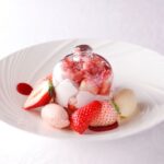 「お皿で楽しむストロベリーパフェ」税込み3,500円