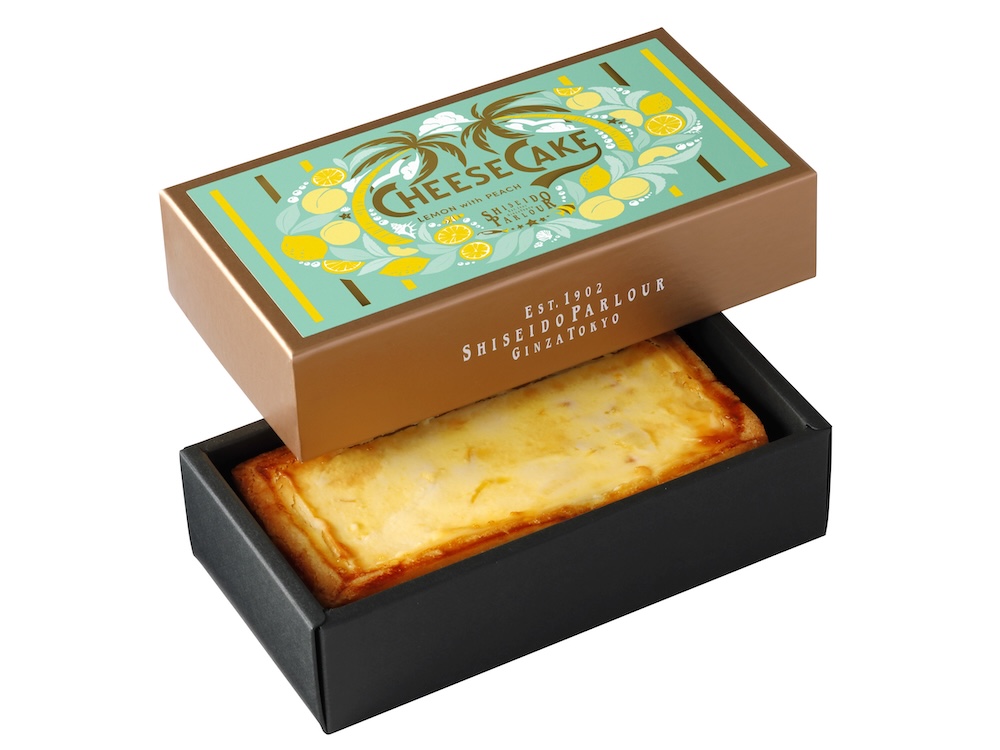 「手焼きチーズケーキ(レモン with 白桃)」イメージ