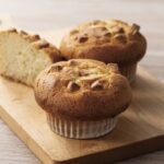 3月4日より販売中の「ふわふわマフィン アールグレイ＆ホワイトチョコ」税込み370円