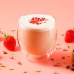 「丸山珈琲」のエキュート立川限定「練乳いちごラテ」税込み670円