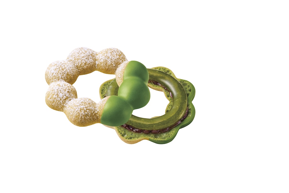 「ポン・デ・宇治抹茶 あずき抹茶わらびもち」テイクアウト・税込み270円、イートイン・税込み275円