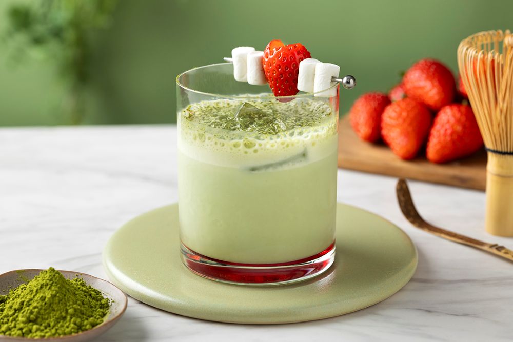 オプションドリンクの「Matcha eclat（抹茶エクラ）」イメージ