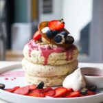 「ベリーとジャスミンのふわふわパンケーキ」税込み1,950円